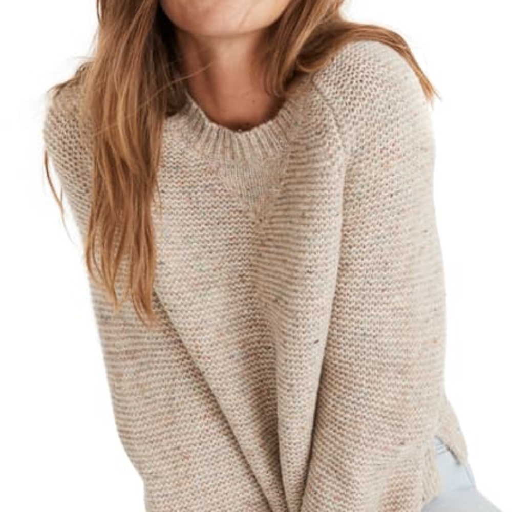 Madewell - "Flecked Wide Sleeve Sweater" Size S